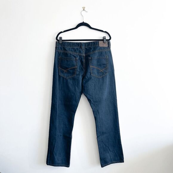 Billabong Mens Denim Jeans Rexford Regular Straight Leg Fit Blue Wash Size 36 - Picture 2 of 9